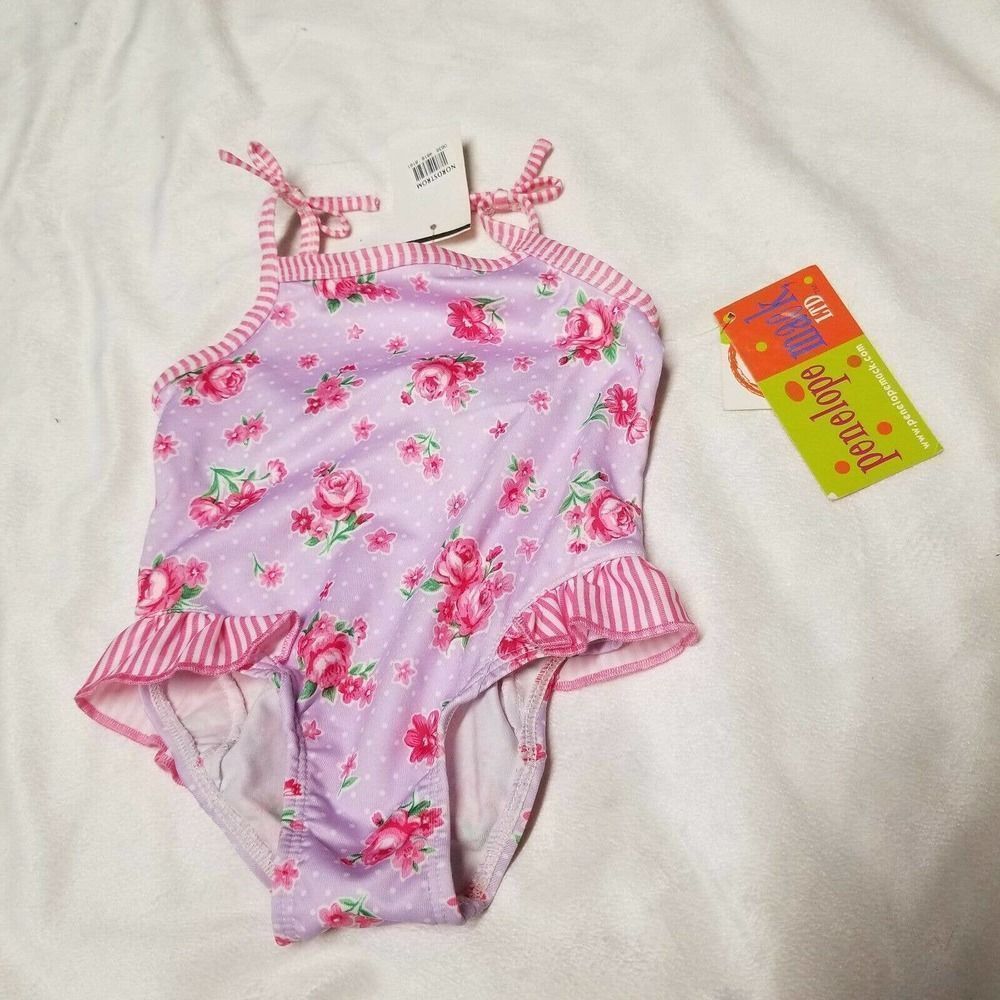 Penelope Mac LTD baby swimsuit lavender style